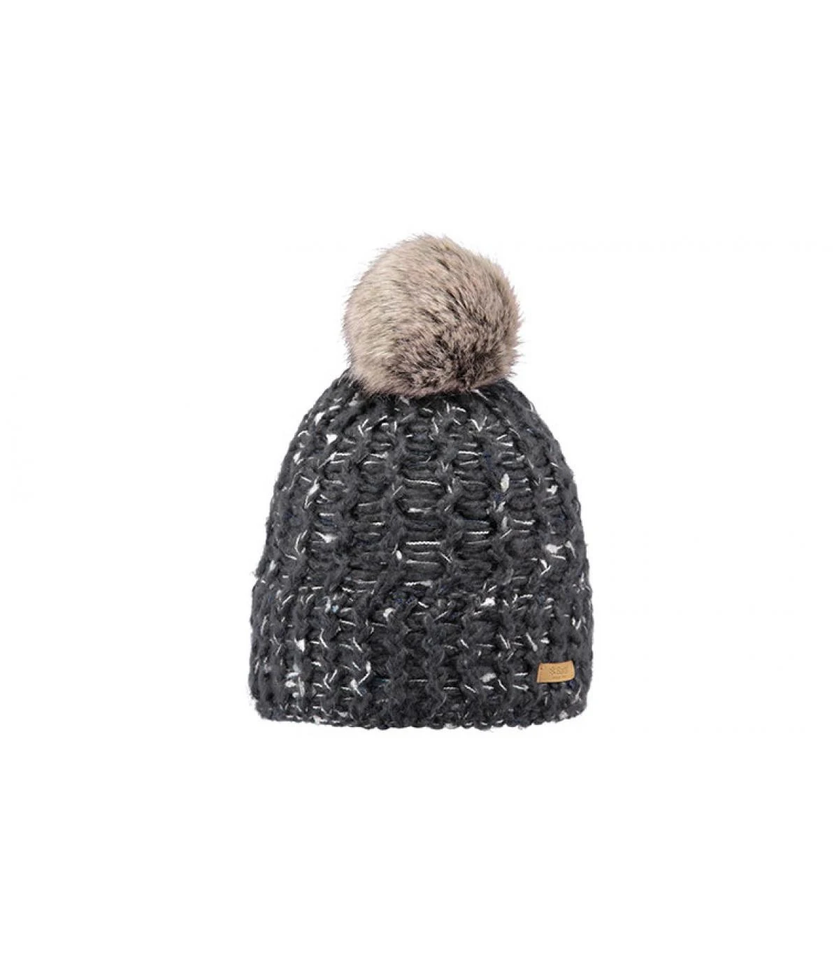 Barts Euny Beanie Dark Heather 2 Barts Euny Beanie Dark Heather – Image 2