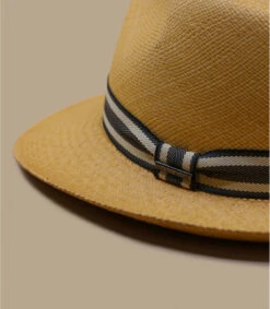 Stetson Fedora Panama Honey -Chapeau Soldes Boutique fedora panama honey 3
