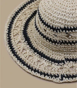 Seeberger Floppy Fancy Paper Crochet -Chapeau Soldes Boutique floppy fancy paper crochet 3