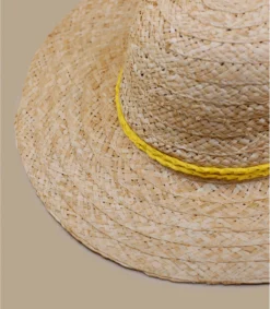 Seeberger Floppy Flower Hand Stich Natural Honey 8 Seeberger Floppy Flower Hand Stich Natural Honey -Chapeau Soldes Boutique floppy flower hand stich natural honey 3