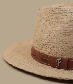 Franz Raphia Marron -Chapeau Soldes Boutique franz raphia marron 2