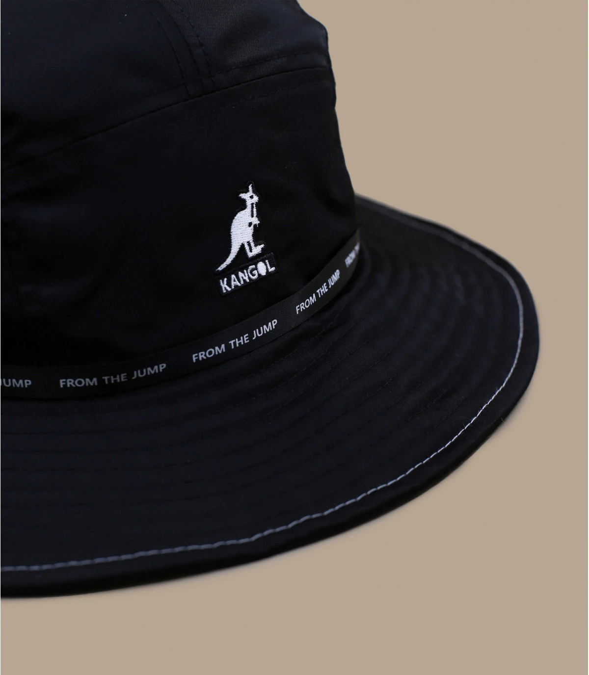 Kangol From The Jump Bucket Black 3 Kangol From The Jump Bucket Black – Image 3