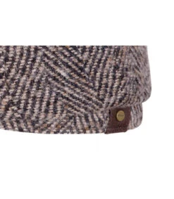 Stetson Hatteras Herringbone Beige Black -Chapeau Soldes Boutique hatteras herringbone beige blackcasquette20gavroche20beige20noir20la