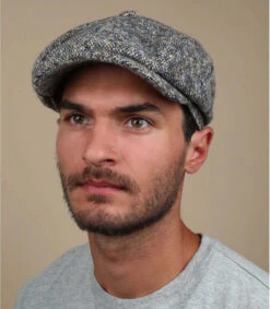 Stetson Hatteras Donegal Laine Bleu