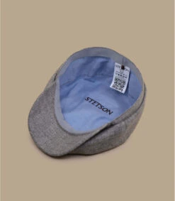 Stetson Hatteras Vigin Wool Linen Grey -Chapeau Soldes Boutique hatteras vigin wool linen grey 2