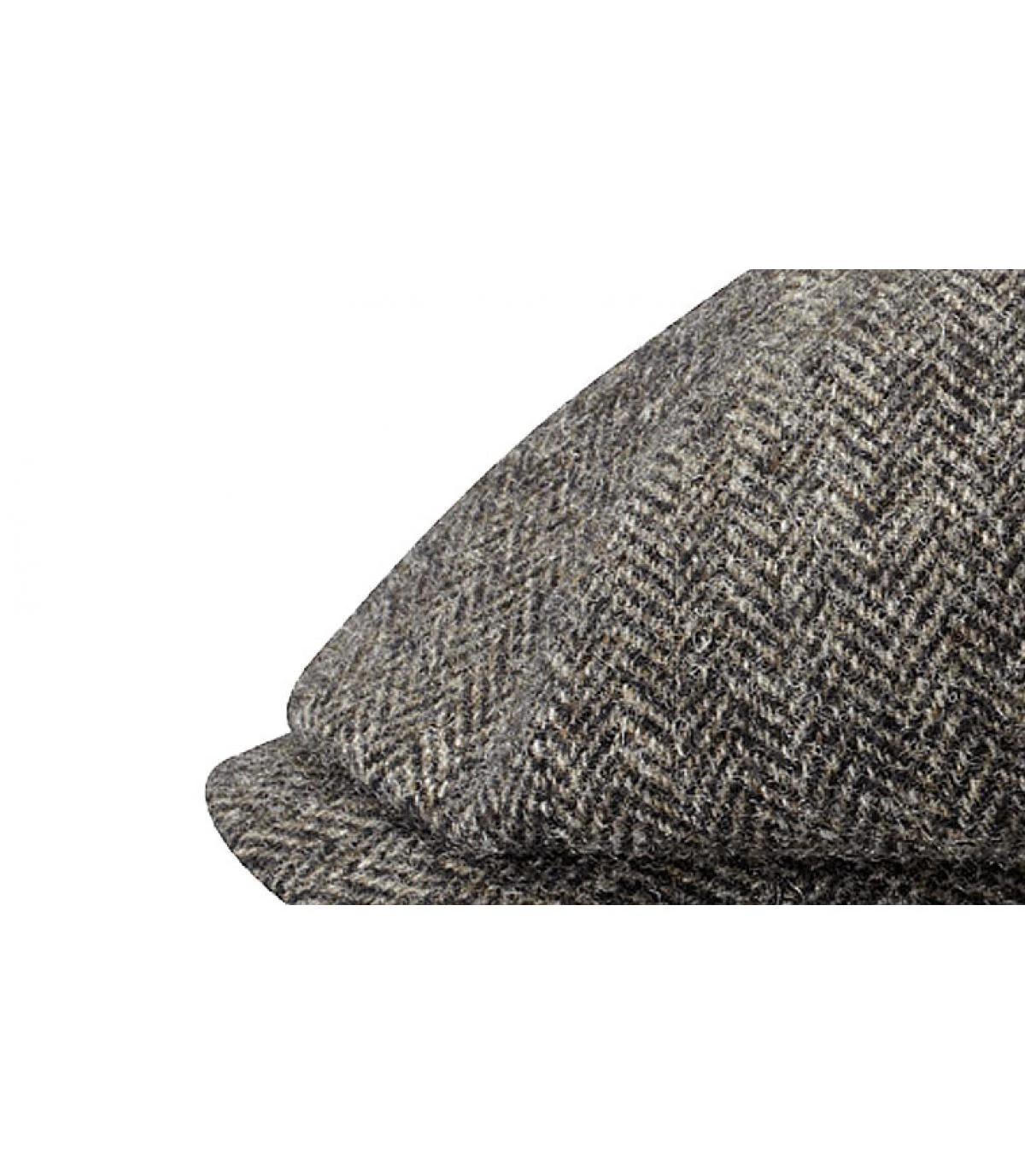 Stetson Hatteras Woolrich Grise Foncée 2 Stetson Hatteras Woolrich Grise Foncée – Image 2