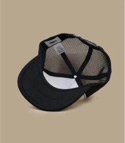 OBEY Hopper Trucker Black -Chapeau Soldes Boutique hopper trucker black 5