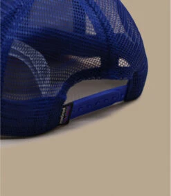 Patagonia Kids Trucker P6 Logo White -Chapeau Soldes Boutique kids trucker p6 logo white 2