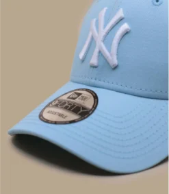 NEW ERA League Ess 9Forty NY Cyan Blue -Chapeau Soldes Boutique league ess 9forty ny cyan blue 2