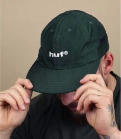 HUF Lightning Quilted Forest Green