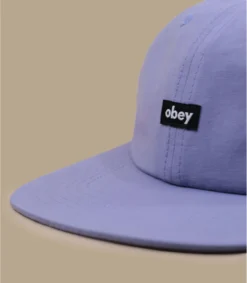 OBEY Lower Tech Case 6 Panel Lavender -Chapeau Soldes Boutique lower tech case 6 panel lavender 2