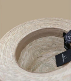 Brixton Messer Straw Fedora Natural 9 Brixton Messer Straw Fedora Natural -Chapeau Soldes Boutique messer straw fedora natural 4