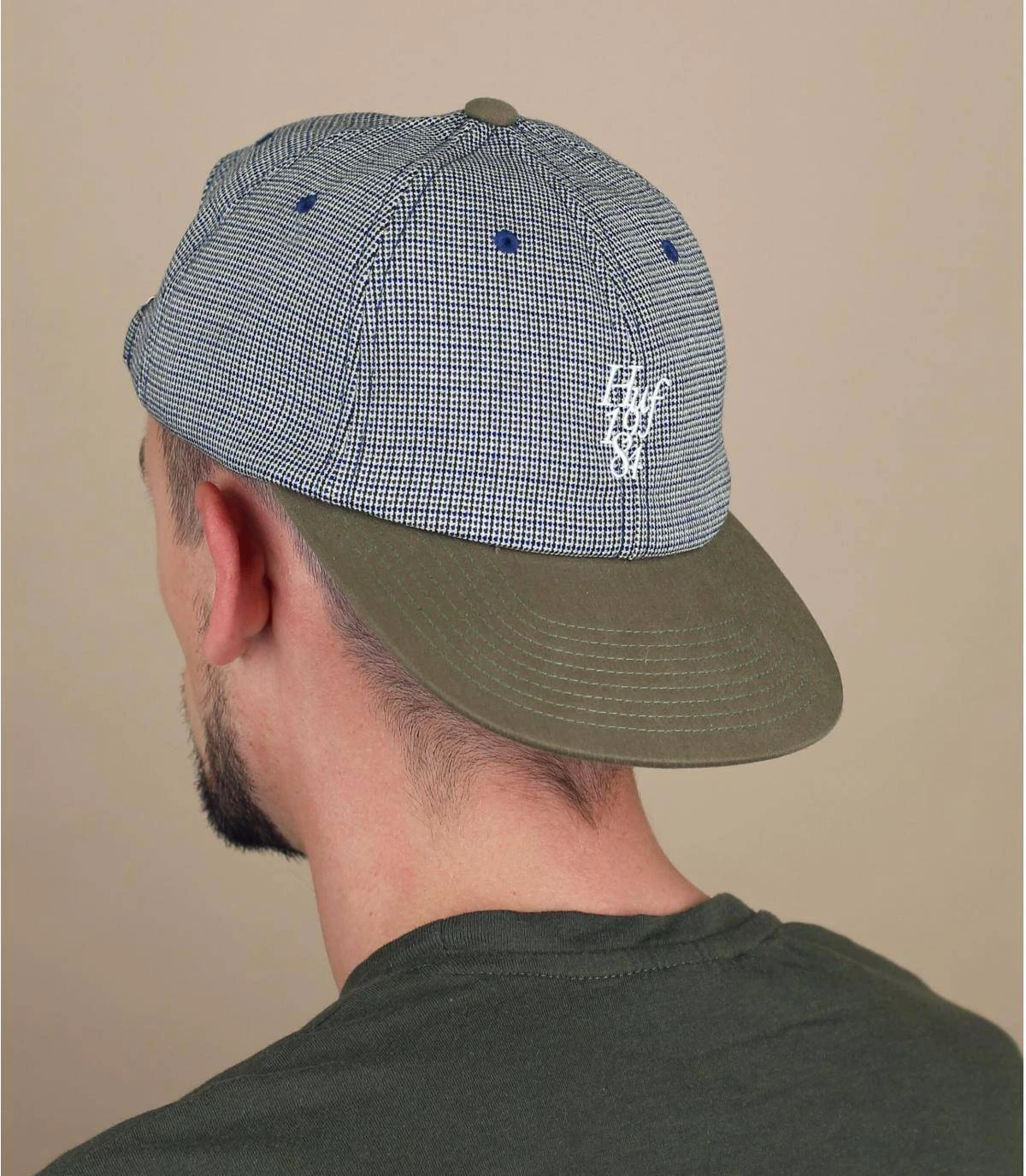 HUF Micro Houndstooth Green 1 HUF Micro Houndstooth Green