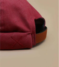 Miki Red -Chapeau Soldes Boutique miki redbonnet20docker20rouge