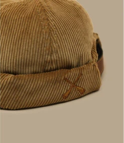 Miki Velvet Corduroy Tan -Chapeau Soldes Boutique miki velvet corduroy tan 3