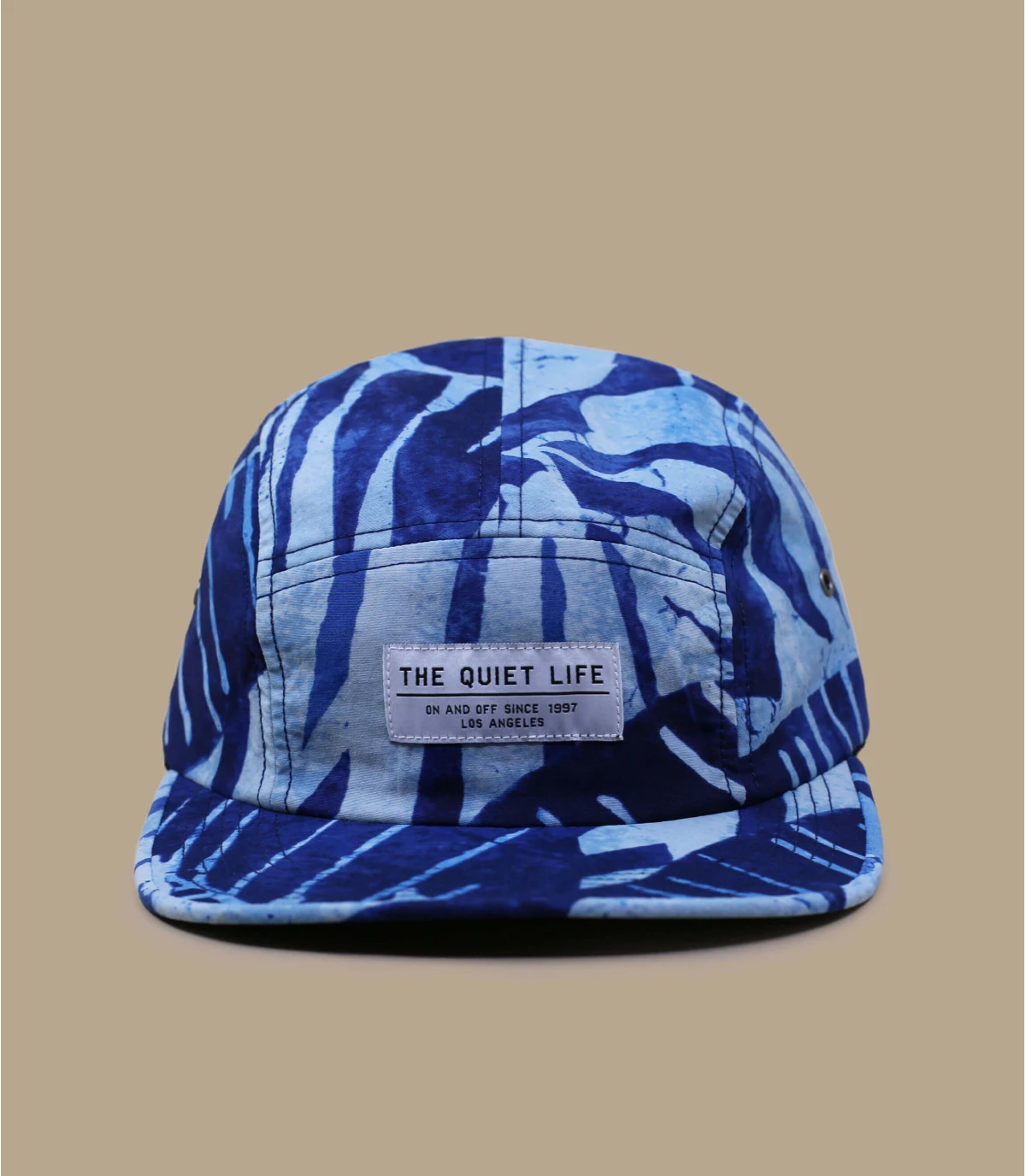 Monoprint 5 Panel Blue 2 Monoprint 5 Panel Blue – Image 2