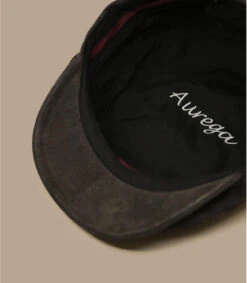 Napoli Cuir Vieilli Chocolat -Chapeau Soldes Boutique napoli cuir vieilli chocolat 3