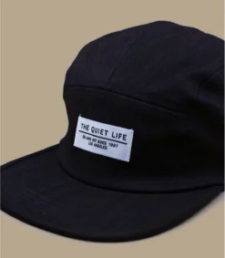 Overdyed Denim 5 Panel -Chapeau Soldes Boutique overdyed denim 5 panel 2