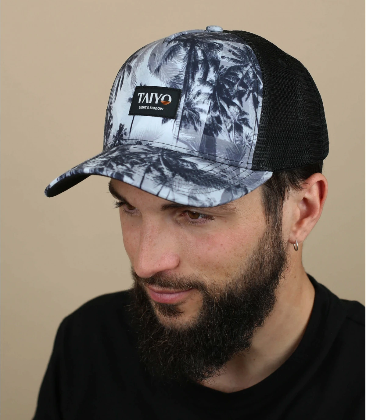 Patchwork Palm Trucker 1 Patchwork Palm Trucker