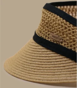 Barts Patience Visor Natural -Chapeau Soldes Boutique patience visor natural 2