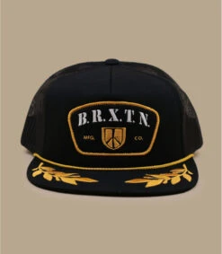 Brixton Peace Shield Trucker Black