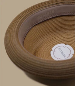 Stetson Pork Pie Toyo Brown 9 Stetson Pork Pie Toyo Brown -Chapeau Soldes Boutique pork pie toyo brown 4