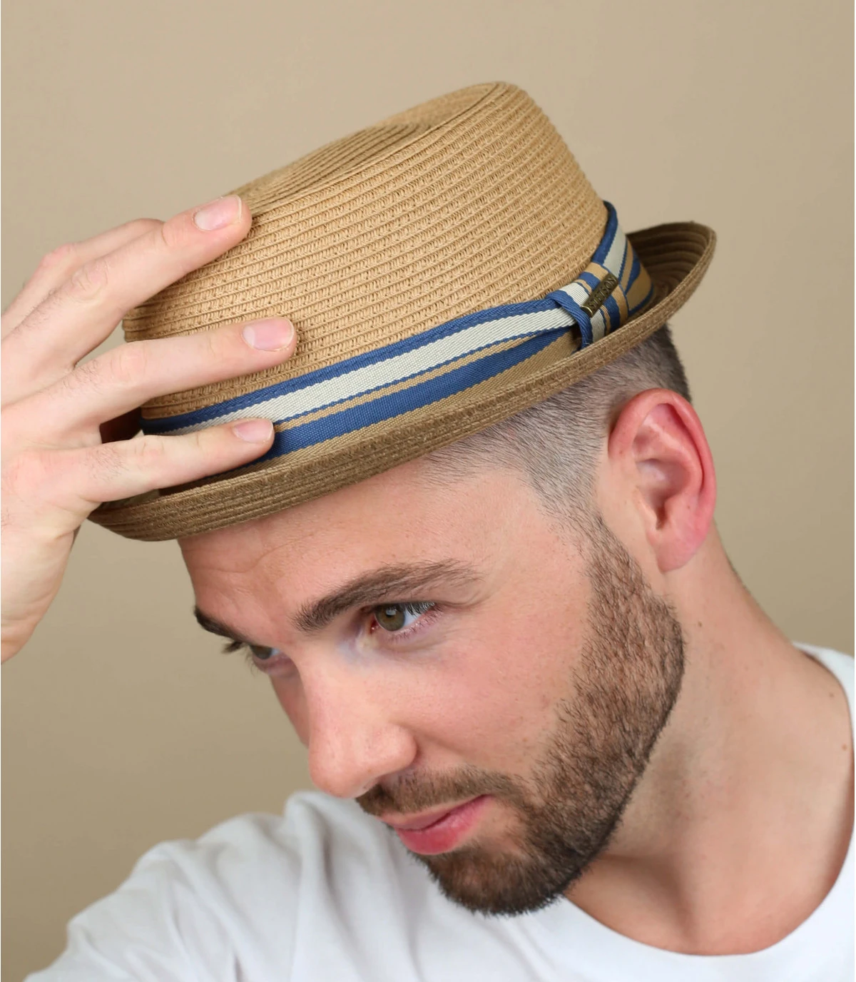 Stetson Pork Pie Toyo Brown 1 Stetson Pork Pie Toyo Brown