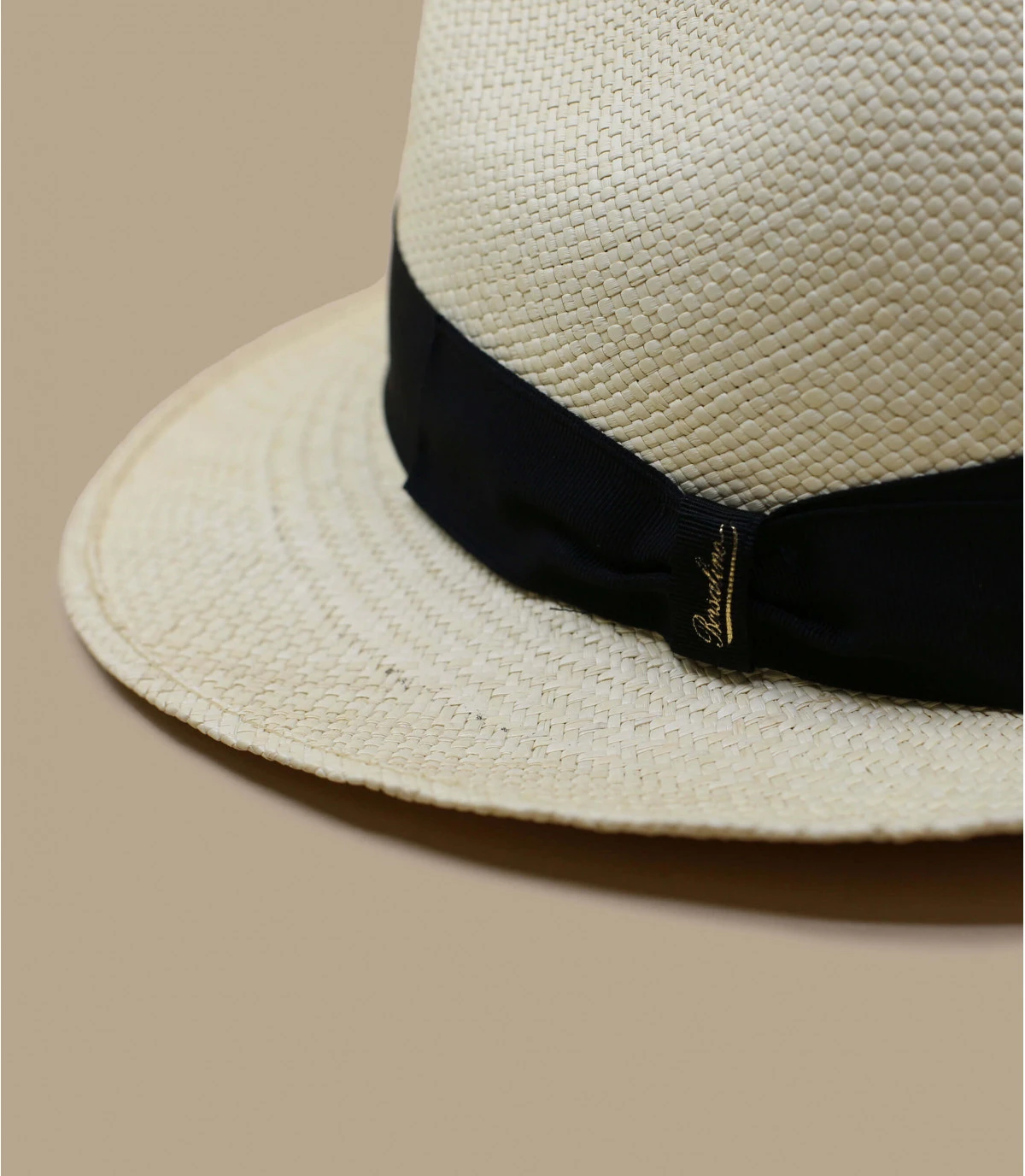 Borsalino Quito Panama Medium Black 2 Borsalino Quito Panama Medium Black – Image 2