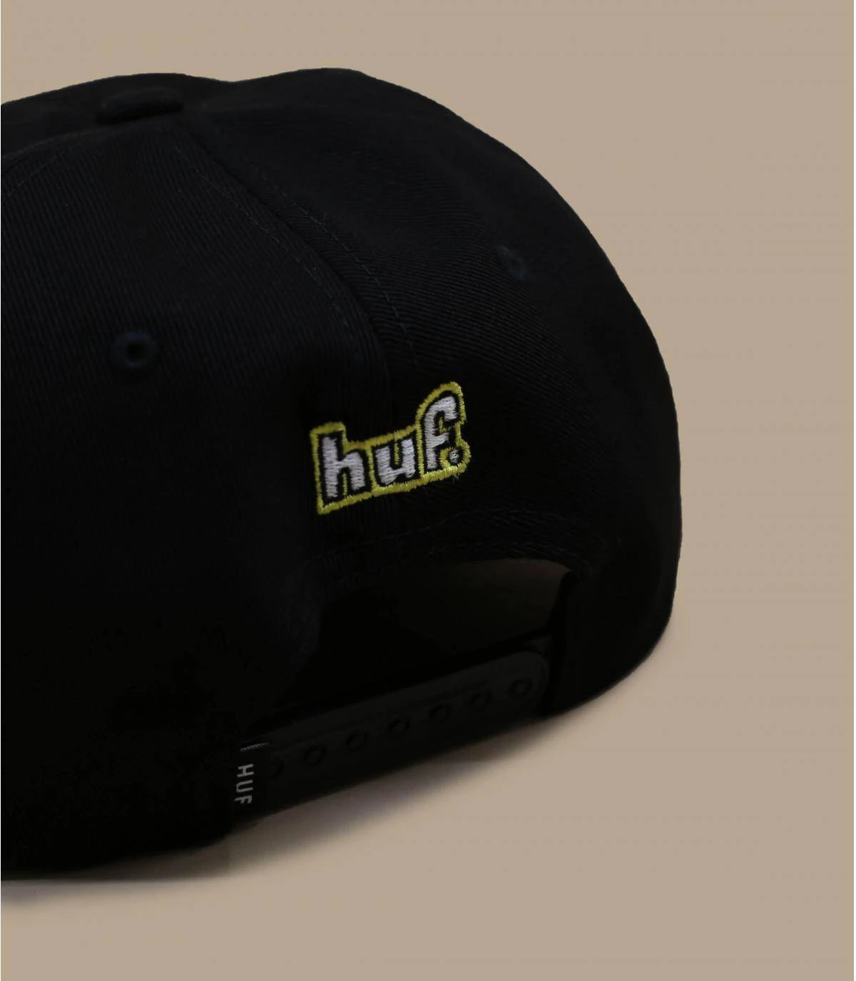 HUF Roasted Unstructured Snpaback Black 4 HUF Roasted Unstructured Snpaback Black – Image 4