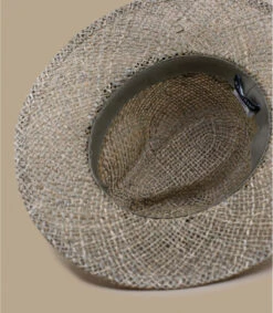 Seeberger Seagrass Fedora Summer Print Black 9 Seeberger Seagrass Fedora Summer Print Black -Chapeau Soldes Boutique seagrass fedora summer print black 4