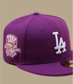 NEW ERA Side Patch 5950 LA Sparkling Grape -Chapeau Soldes Boutique side patch 5950 la sparkling grape 2