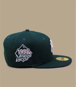NEW ERA Side Patch 5950 NY Green & Pink -Chapeau Soldes Boutique side patch 5950 ny green pink 3