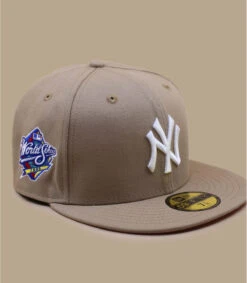 NEW ERA Side Patch 5950 NY Yankees Camel Pink