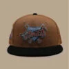 NEW ERA Side Patch 59Fifty Anaheim Angels Bronze Black Corduroy