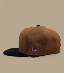 NEW ERA Side Patch 59Fifty Anaheim Angels Bronze Black Corduroy -Chapeau Soldes Boutique side patch 59fifty anaheim angels bronze black corduroy 2