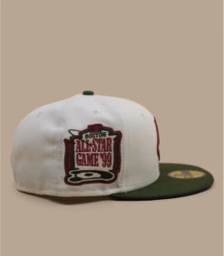 NEW ERA Side Patch 59Fifty Boston Red Sox Chrome Olive -Chapeau Soldes Boutique side patch 59fifty boston red sox chrome olive 3