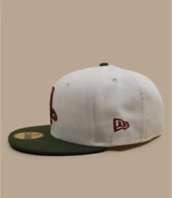 NEW ERA Side Patch 59Fifty Boston Red Sox Chrome Olive -Chapeau Soldes Boutique side patch 59fifty boston red sox chrome olive 4