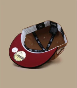 NEW ERA Side Patch 59Fifty Houston Astros Bronze Black Corduroy -Chapeau Soldes Boutique side patch 59fifty houston astros bronze black corduroy 5