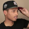 NEW ERA Side Patch 59Fifty New York Yankees Black New Olive
