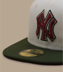 NEW ERA Side Patch 59Fifty New York Yankees Chrome Olive -Chapeau Soldes Boutique side patch 59fifty new york yankees chrome olive 2