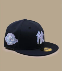 NEW ERA Side Patch 59Fifty New York Yankees Navy Lavender -Chapeau Soldes Boutique side patch 59fifty new york yankees navy lavender 3