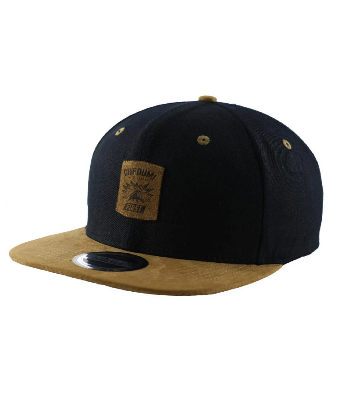 Snapback Chifoumi Black Brown 2 Snapback Chifoumi Black Brown – Image 2