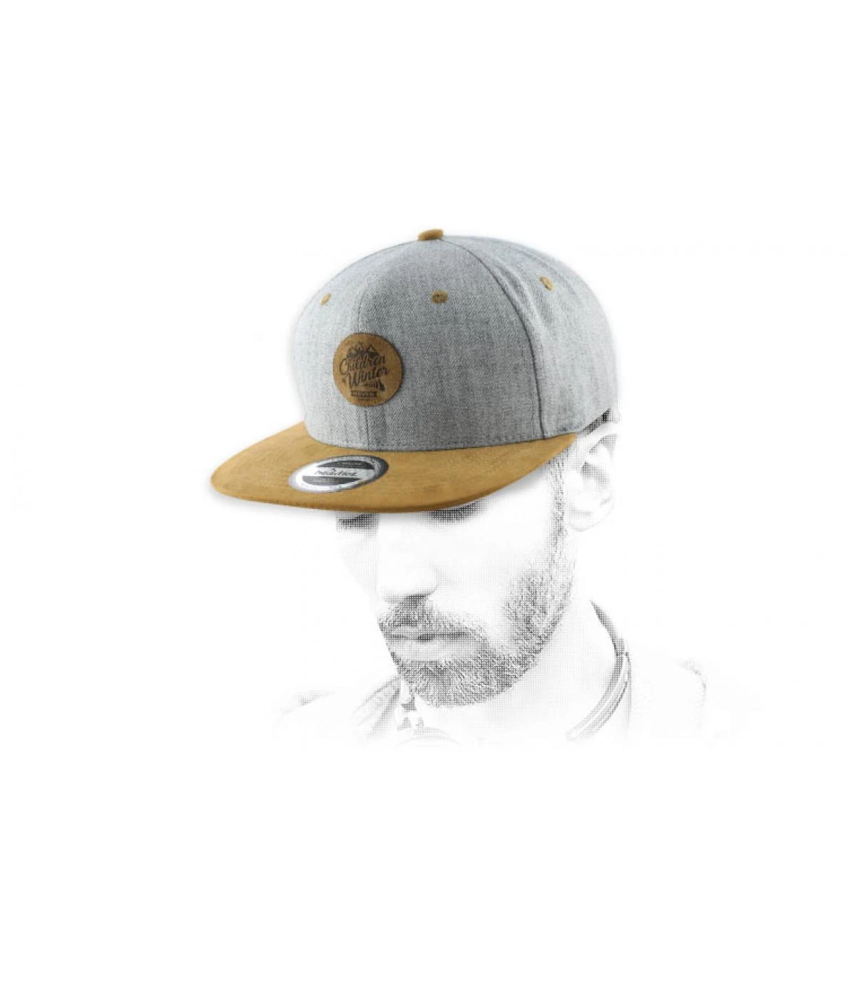 Snapback Children Of Winter Grey Brown 1 Snapback Children Of Winter Grey Brown