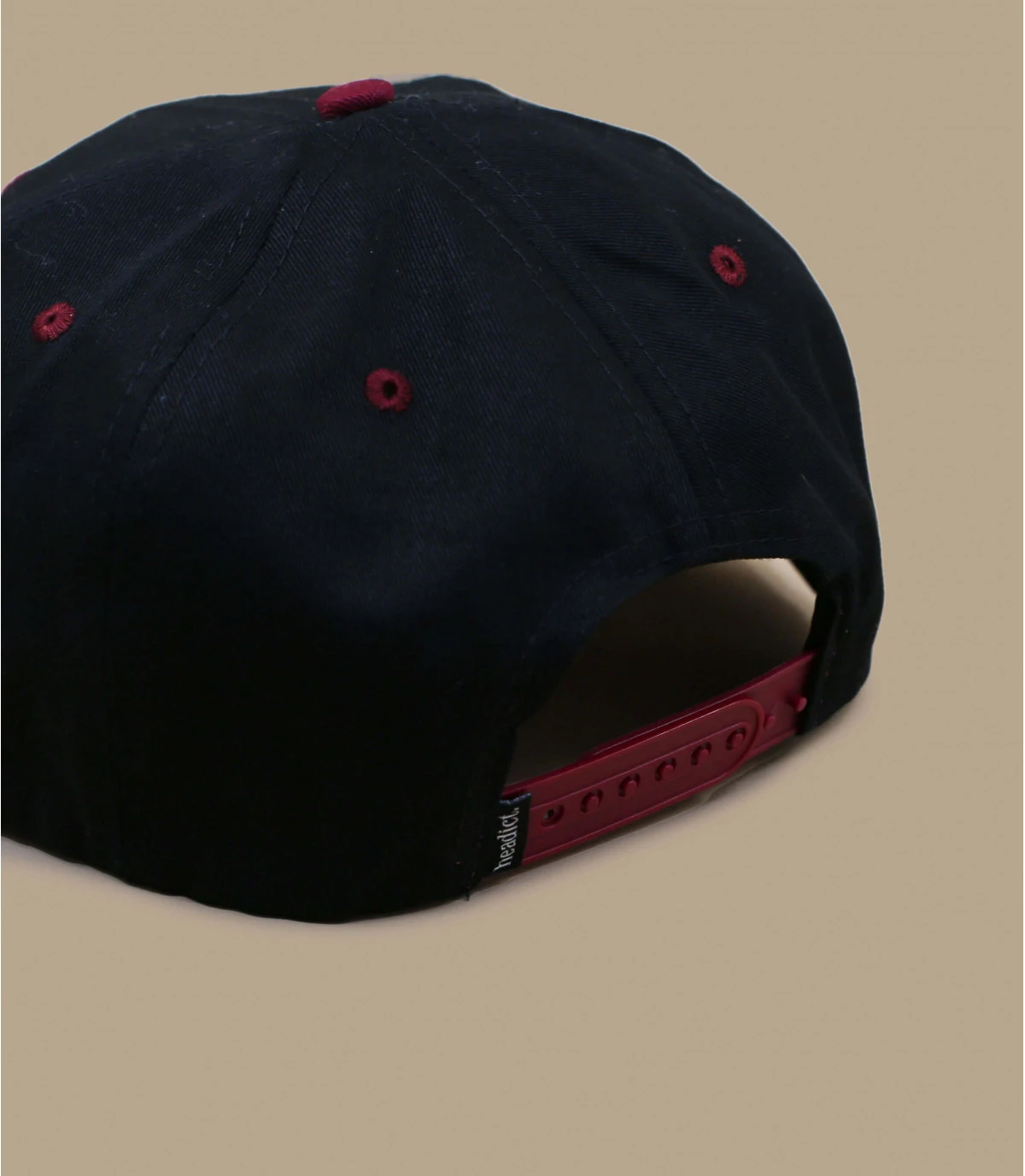 Snapback First Come First Tarck Black Burgundy 4 Snapback First Come First Tarck Black Burgundy – Image 4