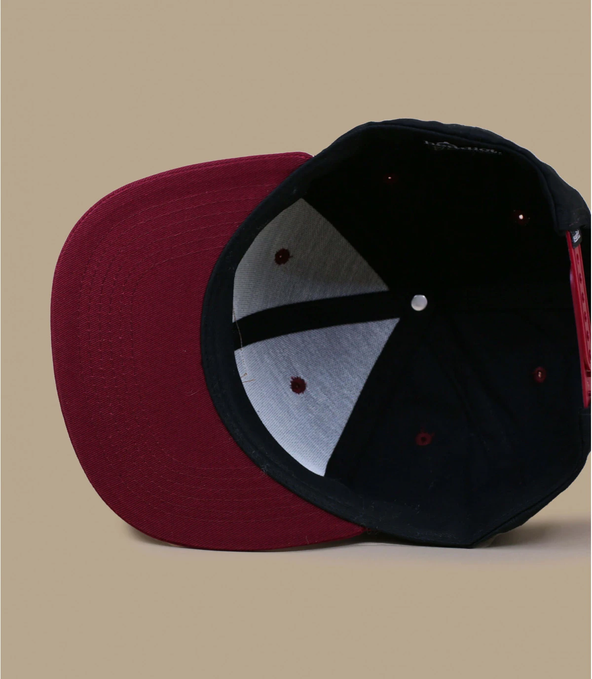 Snapback First Come First Tarck Black Burgundy 5 Snapback First Come First Tarck Black Burgundy – Image 5