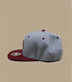 Snapback First Come First Track Grey Burgundy -Chapeau Soldes Boutique snapback first come first track grey burgundy 2