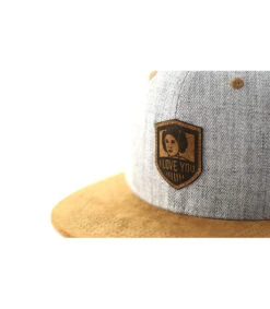 Snapback I Love You Grey Suede -Chapeau Soldes Boutique snapback i love you grey suedesnapback20Princesse20I20love20you