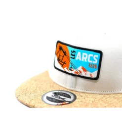 Snapback Les Arcs -Chapeau Soldes Boutique snapback les arcssnapback20Les20Arcs20blanc20liege