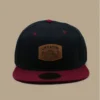 Snapback Life Is Better Black Burgundy