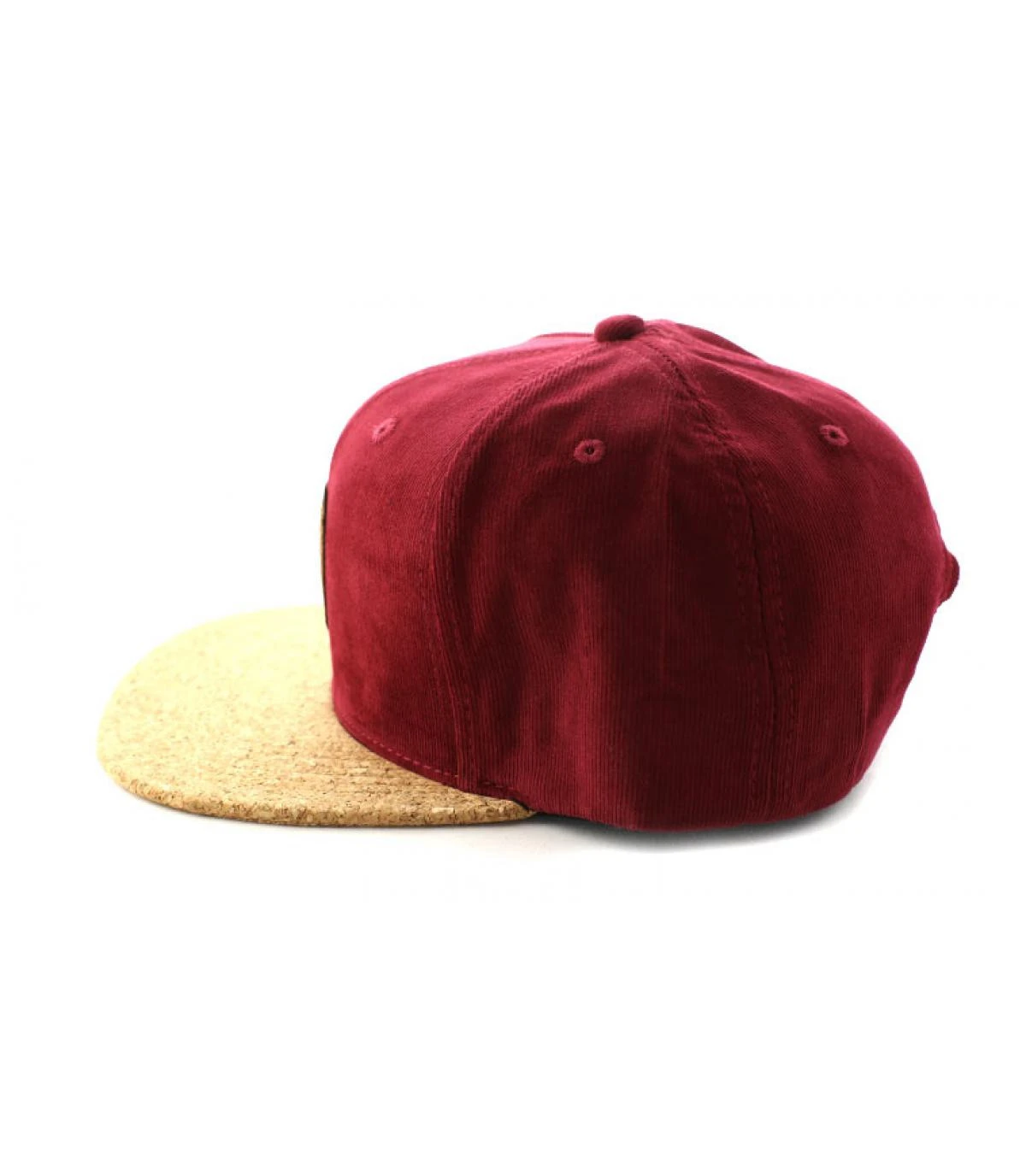 Snapback Stay Gold Burgundy Cork 4 Snapback Stay Gold Burgundy Cork – Image 4